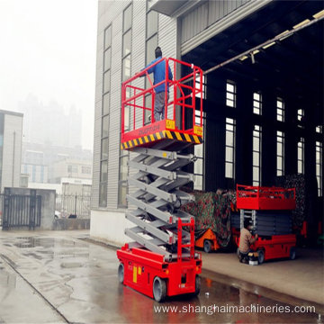 Self-leveling Crawler Scissor Lift